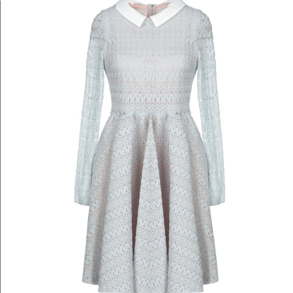 NWT Maje Long Sleeve Lace Dress